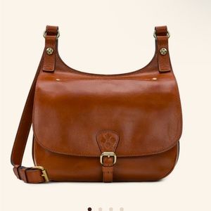 Patricia Nash London Saddle Bag- Heritage Tan